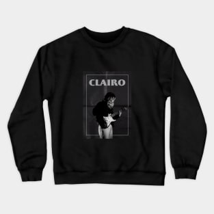 Singer And Guitar Of Clairo Crewneck Sweatshirt